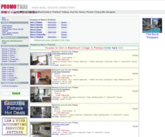 Promothai.com(Real Estate in Thailand (Bangkok) Screenshot