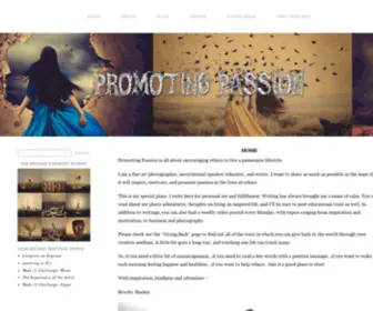 Promotingpassion.com(Promoting Passion) Screenshot