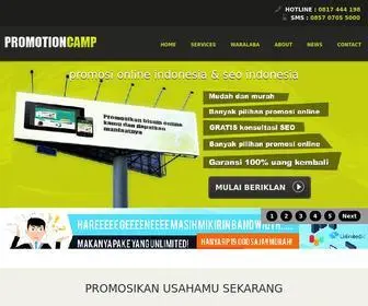 Promotioncamp.com(PROMOSI ONLINE INDONESIA) Screenshot