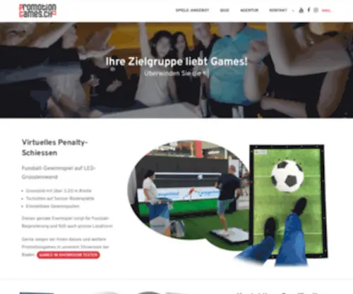 Promotiongames.ch(Promotion Games Schweiz) Screenshot