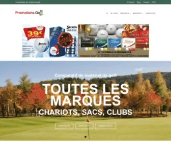 Promotions.golf(Comparateur de prix de mat) Screenshot