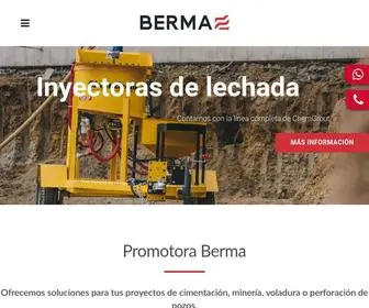 Promotoraberma.com(Berma) Screenshot