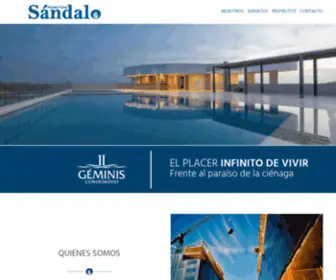 Promotorasandalo.com(Sándalo) Screenshot