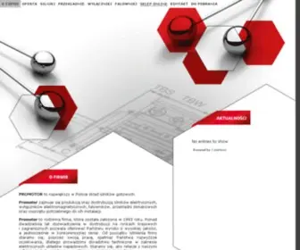 Promotorpolska.com(Producent silników elektrycznych) Screenshot
