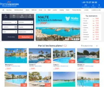 Promovacances.fr(Agence de voyage Promovacances) Screenshot