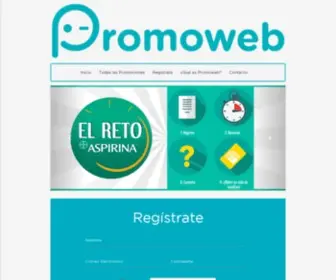 Promoweb.com.mx(PromoWeb) Screenshot