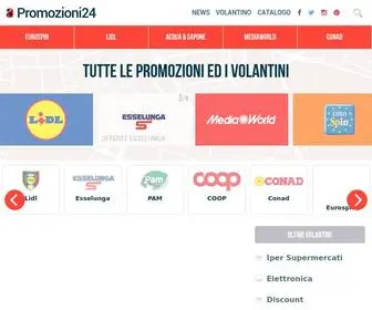 Promozioni24.it(Tutte le Promozioni ed i Volantini) Screenshot
