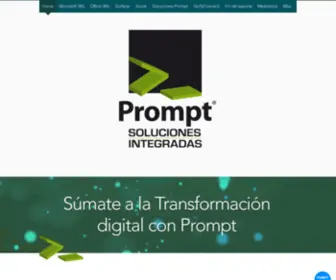 Prompt.com.mx(Prompt Soluciones Integradas S) Screenshot