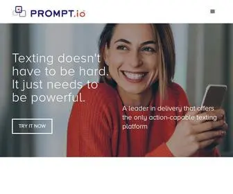 Prompt.io(Texting platform) Screenshot