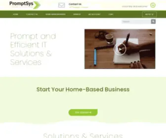 Promptsys.net(Website design and development) Screenshot