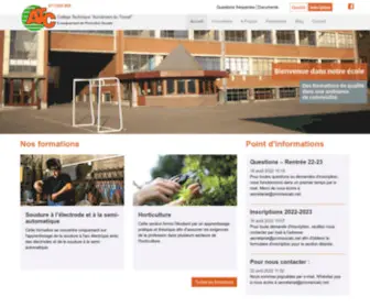 Promsocatc.com(ATC est votre centre de formation en promotion sociale de Charleroi) Screenshot