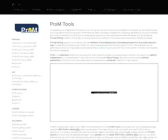 Promtools.org(ProM Tools) Screenshot