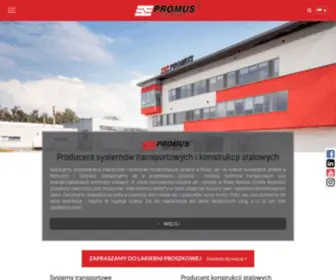 Promus.katowice.pl(Producent konstrukcji stalowych) Screenshot