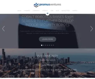 Promusventures.com(Promus Ventures) Screenshot