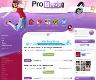 Promuzic.com(Manele) Screenshot