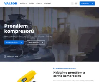 Pronajem-Kompresoru.cz(Pronájem elektrocentrál) Screenshot