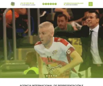 Proneosports.com(Proneo Sports. Agencia internacional de representación de futbol y futsal) Screenshot