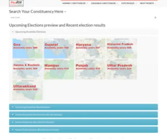 Proneta.in(ProNeta Election Data Analysis and Technology) Screenshot