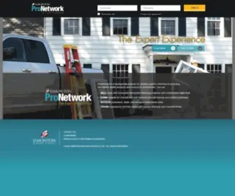 Pronetwork.com(Simonton Pro Network) Screenshot