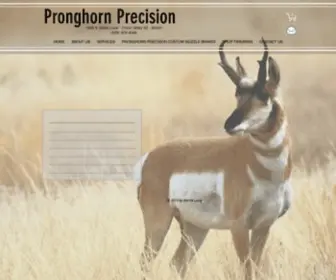 Pronghornprecision.com(Pronghorn Precision) Screenshot