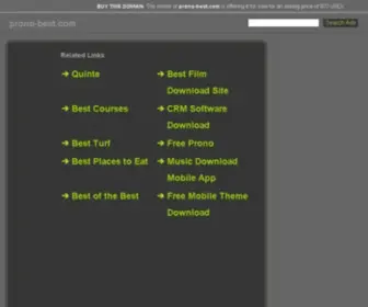 Prono-Best.com(Tiercé) Screenshot