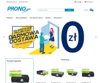 Prono.pl(Salon Rzutniki Warszawa) Screenshot
