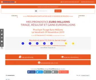 Pronomillions.com(PRONOSTICS EURO MILLIONS Mardi 14 Juillet 2020 De (JUILLET 2020)) Screenshot