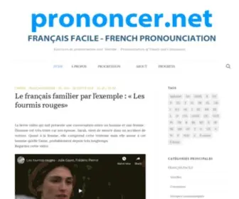 Prononcer.net(FRANÇAIS FACILE) Screenshot