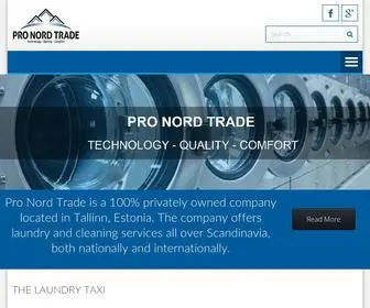 Pronord.eu(PRO NORD Laundry) Screenshot