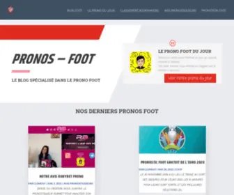 Pronos-Foot.fr(Le Meilleur du Prono Foot) Screenshot