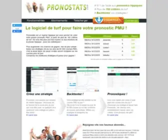 Pronostats.com Screenshot