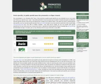 Pronostics-Pmu-Tierce.com Screenshot