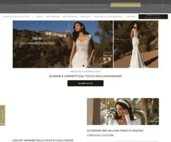 Pronovias.it(Leading Global Luxury Bridal Brand) Screenshot