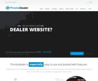 Prontodealer.com Screenshot