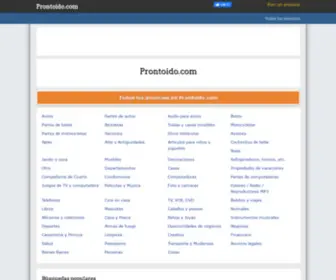 Prontoido.com(Clasificados locales para la venta en) Screenshot