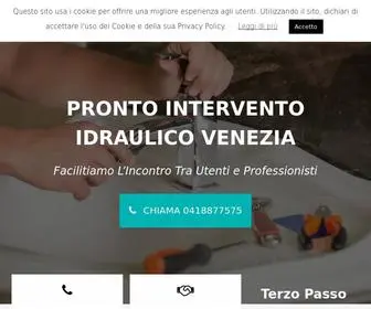 Prontointerventoidraulicovenezia.it(Pronto Intervento Idraulico Venezia) Screenshot