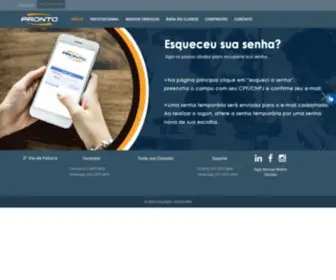 Prontonet.com.br(Pronto Net) Screenshot