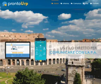 Prontourp.it(Software gestione Urp) Screenshot