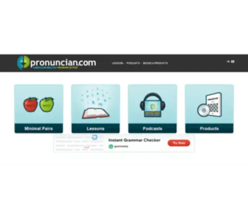 Pronuncian.com(American English Pronunciation) Screenshot
