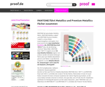 Proof.de(Farbproof) Screenshot