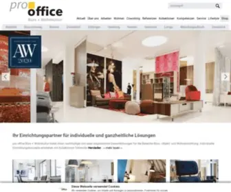 Prooffice.de(Pro office Büro) Screenshot