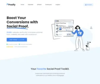 Proofly.io(Boost up your conversions and increase sales) Screenshot