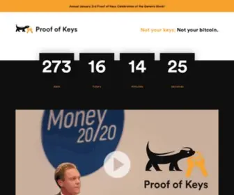Proofofkeys.com(Proof of Keys) Screenshot