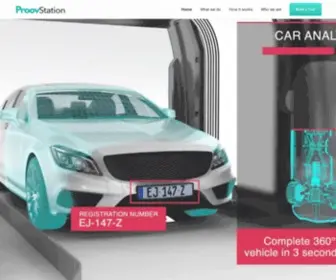 Proovstation.com(Vehicle inspection gantry) Screenshot