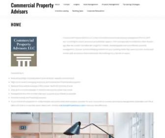 Propadvisors.com(Commercial Property Advisors) Screenshot