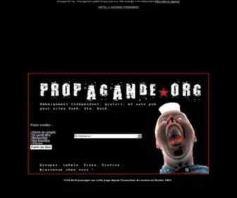 Propagande.org(Propagande) Screenshot