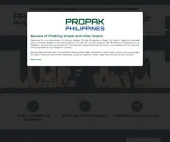 Propakphilippines.com(ProPak Philippines) Screenshot