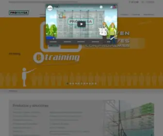 Propamsa.es(Productos y soluciones para la Construcción) Screenshot