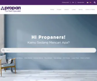 Propanraya.com(Produsen Cat Indonesia) Screenshot