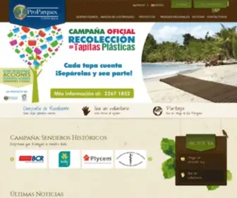 Proparques.org(Proparques Proparques) Screenshot